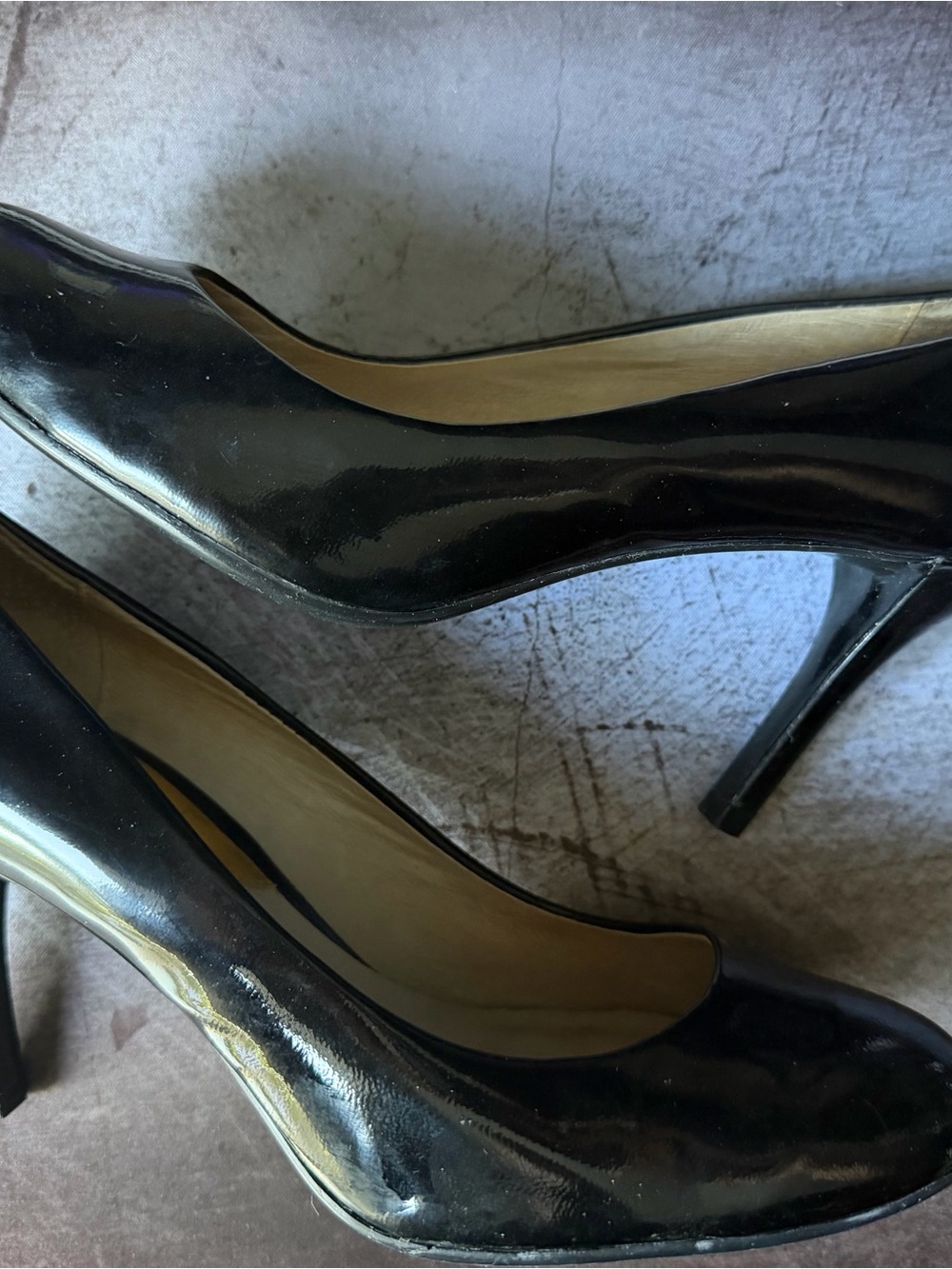Michael Kors Black Patent Leather High Heel Pumps